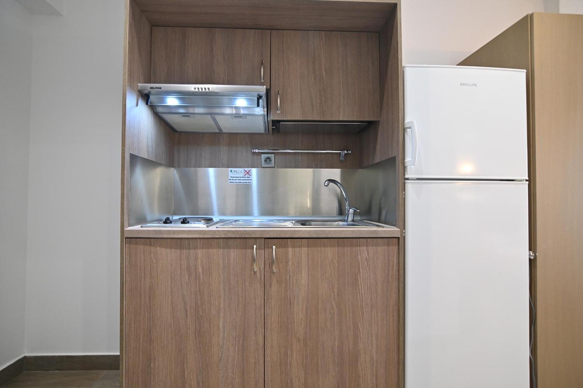 Amalia Rooms Sea View Nea Vrasna Bagian luar foto