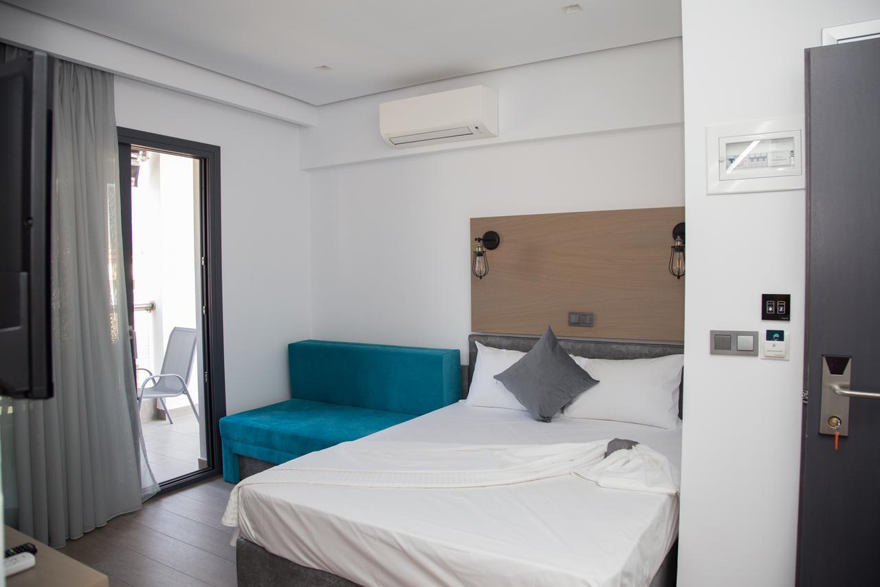 Amalia Rooms Sea View Nea Vrasna Bagian luar foto