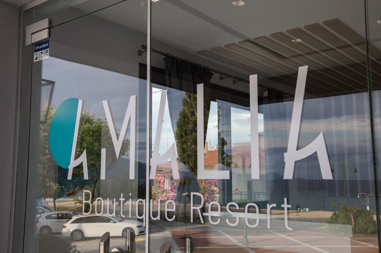 Amalia Rooms Sea View Nea Vrasna Bagian luar foto